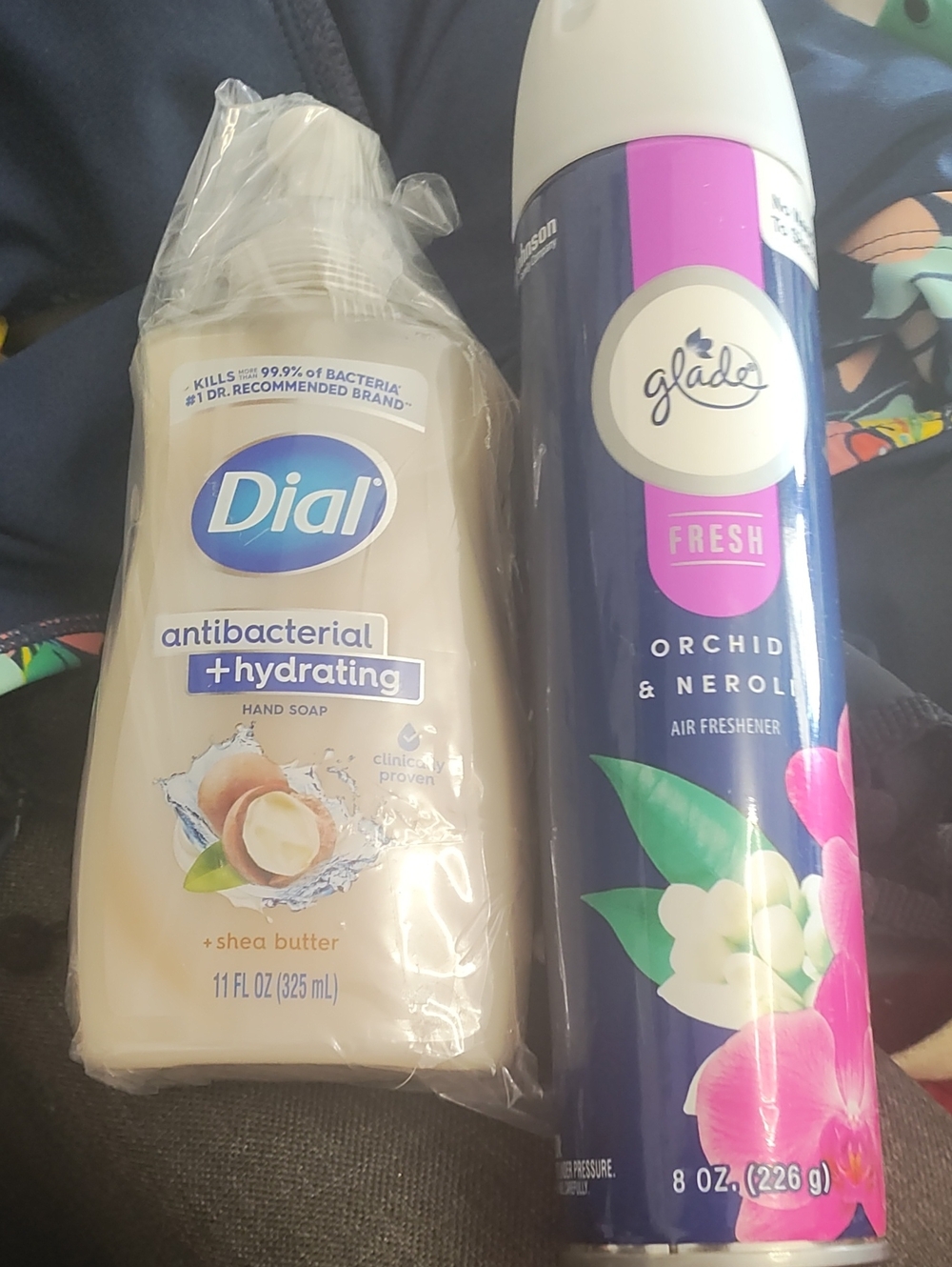 Antibacterial + Hydrating Shea Butter Hand Soap - Cream/Glade Air Freshener Orch
